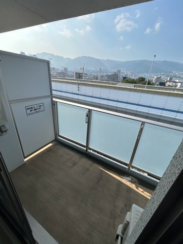 セラフィア神戸御影塚町のバルコニー