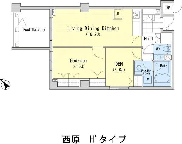 【間取り】 | ＫＤＸレジデンス西原