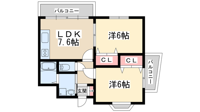 【間取り】 | グレース藤田