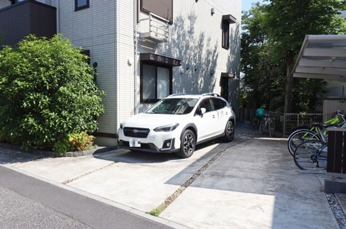 AXIS松戸の駐車場