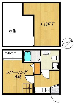 セントラルコート室見の間取り