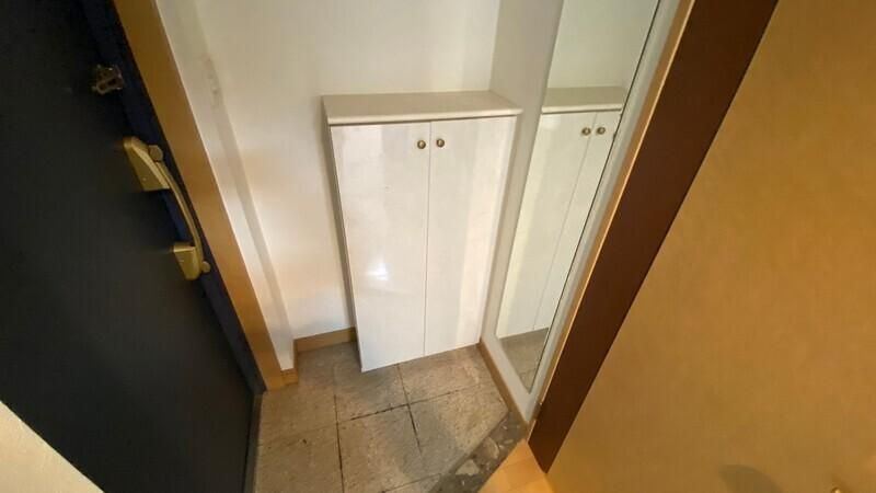 シャンティ千歳の玄関