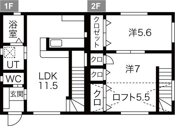 アークガーデンの間取り