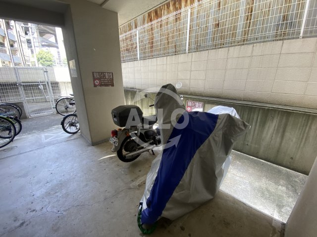 CITY SPIRE美章園のその他共用部分|CITY SPIRE美章園　バイク置き場