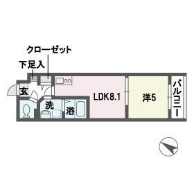 プレジール南山荘の間取り