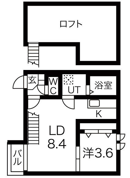 Ａｍｐｉｏ高畑の間取り