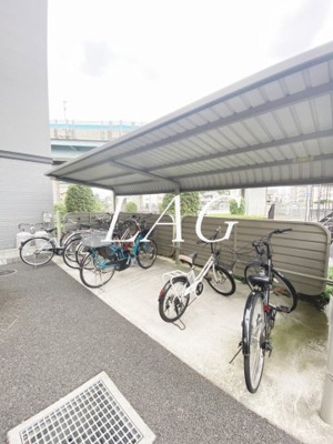 【その他共用部分】 | メゾン　グレーシア | 駐輪場です。