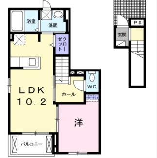 【間取り】 | メゾン　グレーシア | 間取りです。