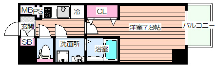 【間取り】 | プレサンス新大阪ザデイズ
