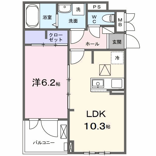 【間取り】 | ラフィナートナガタ