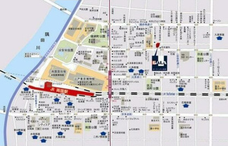 【地図】 | ガーラ・シティ両国