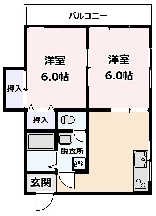 内藤ビルの間取り