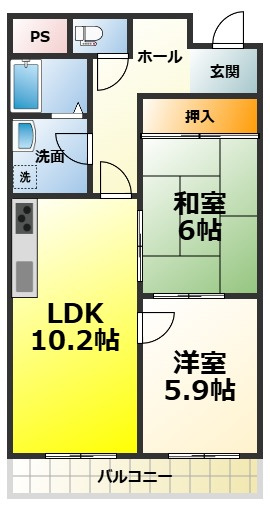 メゾンロゼの間取り