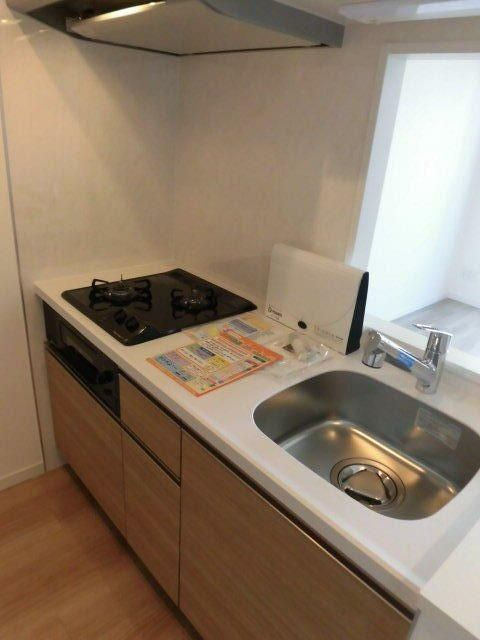 グラン，フォークス神田イーストタワーのキッチン