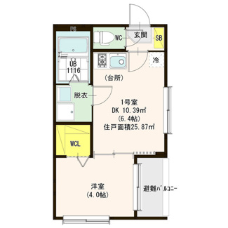 【間取り】 | グランテラス烏森