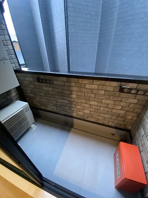 エリシオン大物町のバルコニー