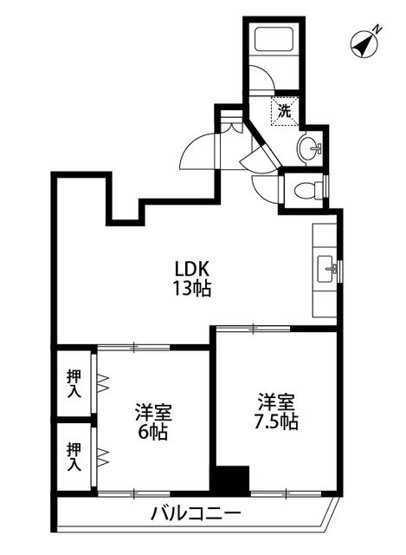 【間取り】 | サンファスト中馬込