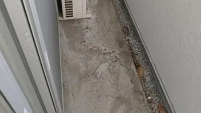 メルディア八広6丁目Ⅶのバルコニー