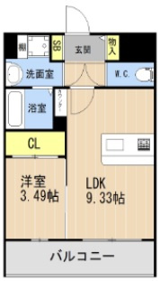 【間取り】 | ＬＩＢＴＨ松山（ＧＣ） | ＬＩＢＴＨ松山（ＧＣ）★那覇市松山エリア