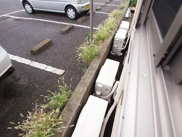 サンライズ梅丘のバルコニー