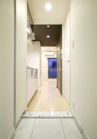 カスタリア菊川の玄関