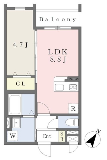 【間取り】 | アスシード那珂川 | 現況優先です