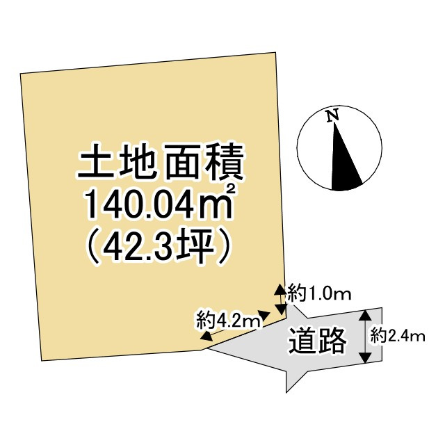 鈴鹿市算所町 売土地