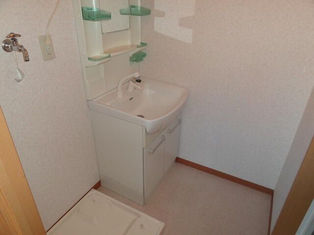 ヒロコーポの洗面所