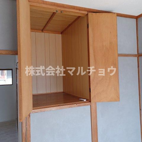 文里ハイツの収納|収納があります