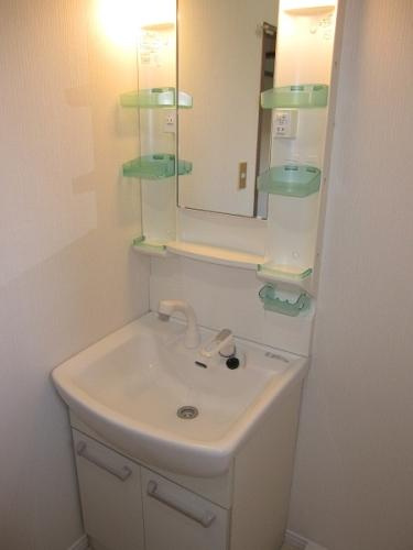 サンハイツやひろの洗面所