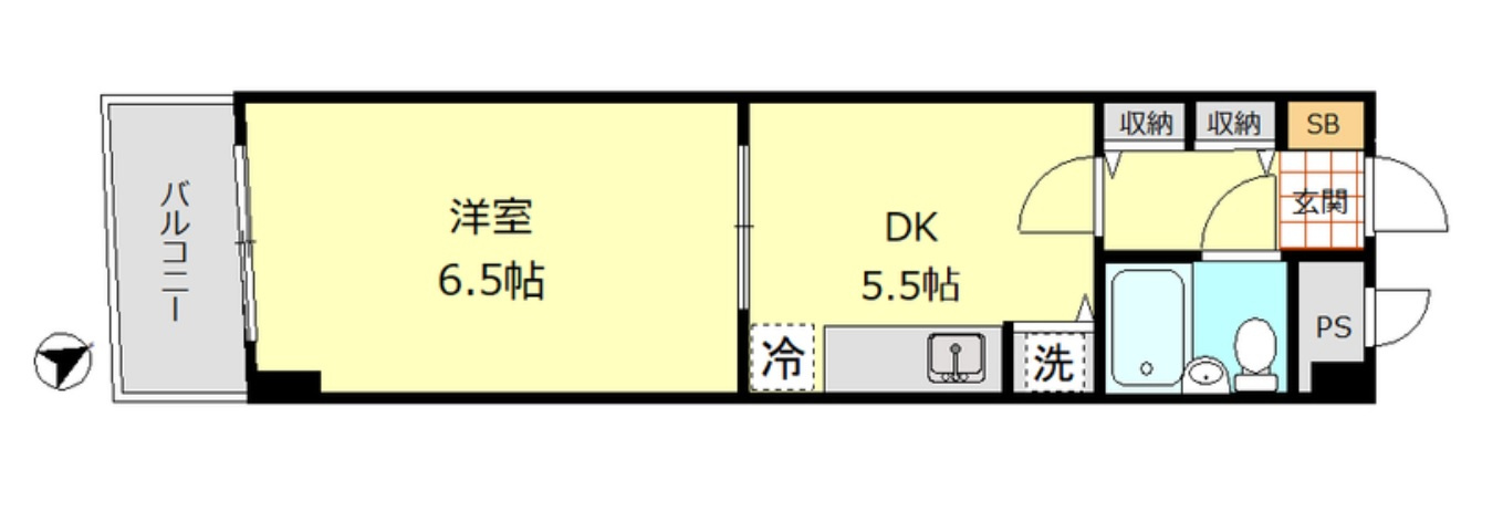 日興パレス羽田パ－トⅡの間取り|間取り　