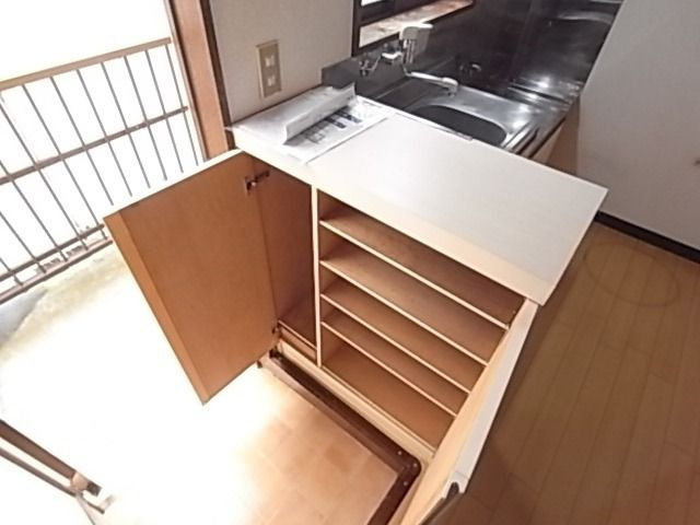 細谷ハイムBの玄関