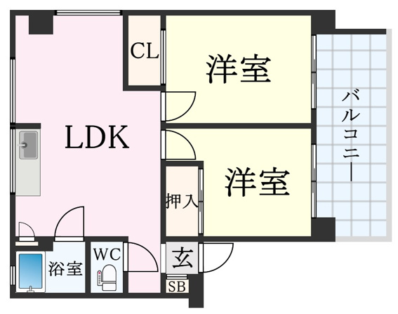 中山手通7丁目南マンション4棟