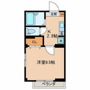 高輪フラット８８の間取り