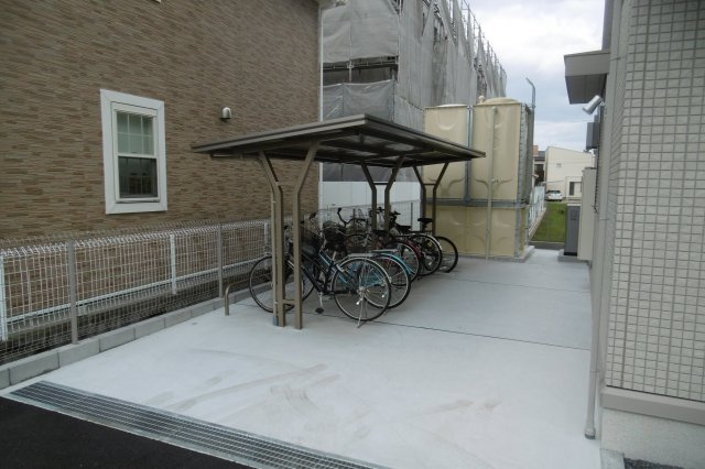 【その他共用部分】 | レウイシア | 自転車置き場です