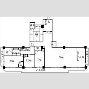 【間取り】 | 知事公館前タワーレジデンス