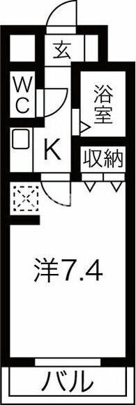 光レジデンス南館の間取り