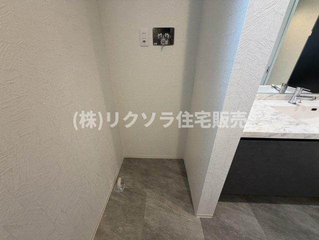 河北西町　中古一戸建てのランドリースペース|ドラム式洗濯機も設置可能
■物件内覧・資金計画相談・住宅ローン相談、リフォーム相談、お問合せ受付中■
※当日・翌日のご内覧、ご相談はお電話でのお問合せがスムーズです！