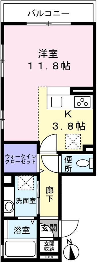 プレミール甲子園の間取り