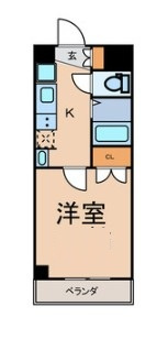 アジリア浦安の間取り
