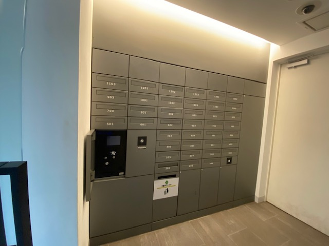 プラウドフラット東神田の設備|メールボックス　※参考写真