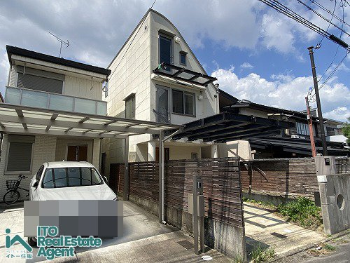 松ケ崎桜木町 建築条件無し 土地の外観