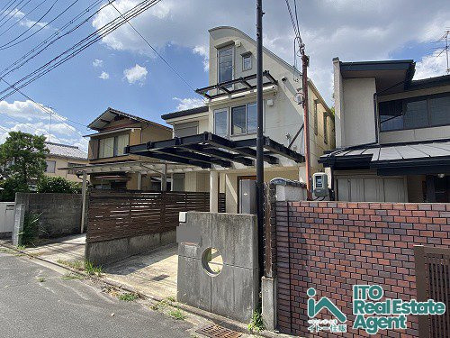松ケ崎桜木町 建築条件無し 土地の外観
