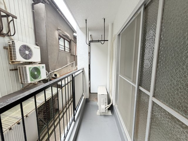三富王子マンションのバルコニー