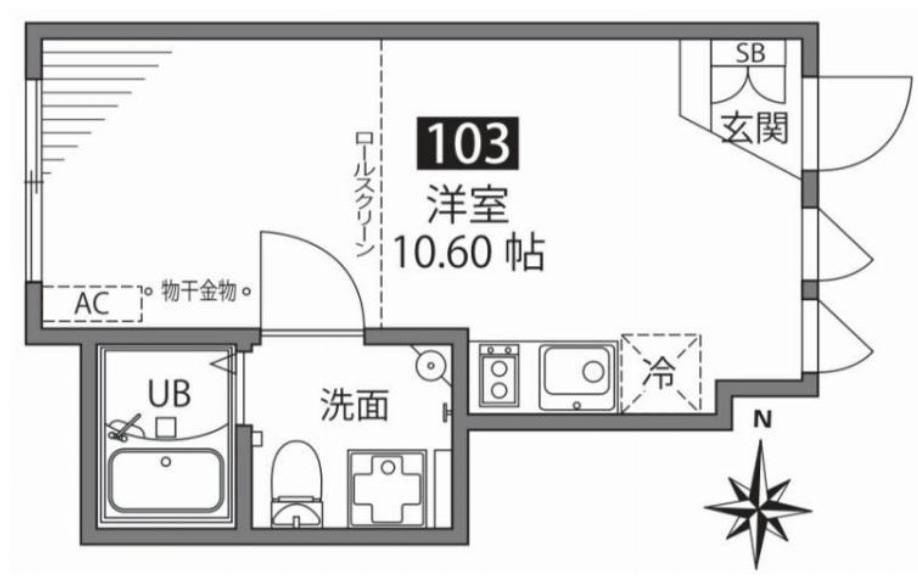 グランエッグス世田谷砧の間取り