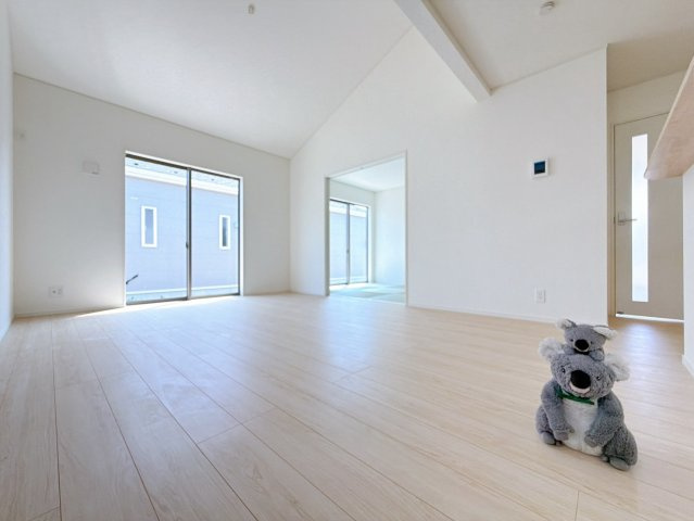 【居間・リビング】 | 前橋市青柳町　平屋　新築住宅