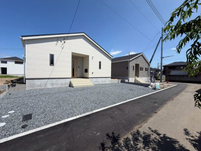 【外観】 | 前橋市青柳町　平屋　新築住宅