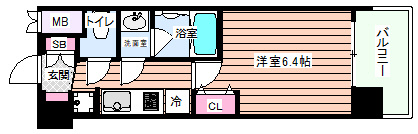 【間取り】 | プレサンス神崎川ファインブレス