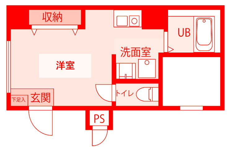 レガーロ石川町の間取り