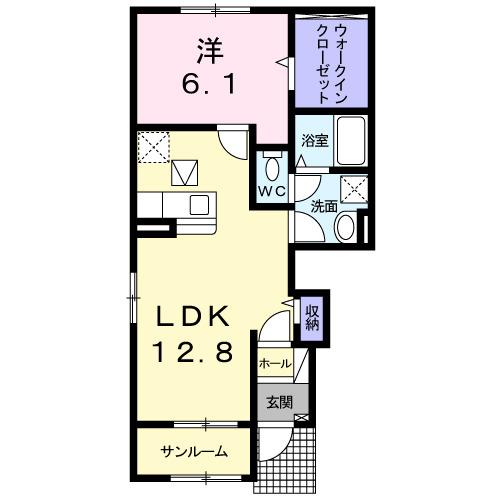 Ｐｅｐｐｙ・Ⅱの間取り